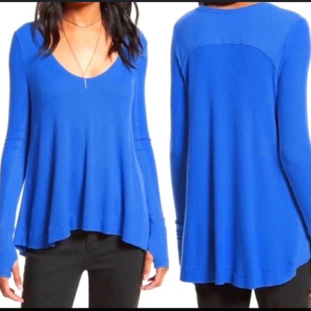We the Free Malibu Thermal Top size XS Cobalt